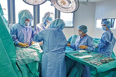 photo du service de chirurgie orthopédique, réparatrice et traumatologique