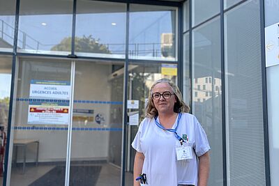 Gwenola, infirmière de pratique avancée aux urgences adultes