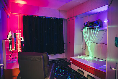 photo - soins palliatifs snoezelen