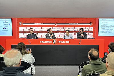 photo - expérimentation 5G au Roazhon Park