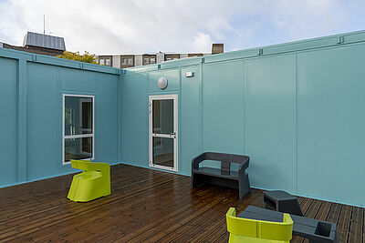 photo - Maison des femmes - terrasse