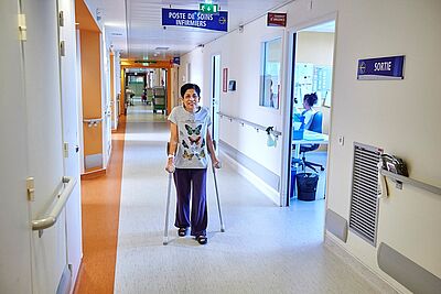 Service de chirurgie orthopédique, réparatrice et traumatologique