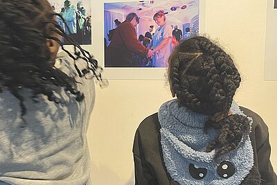 Agrandir l'image, fenêtre modale