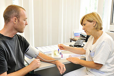 photo d'examens préventifs en cardiologie