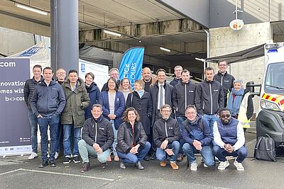 photo - expérimentation 5G au Roazhon Park